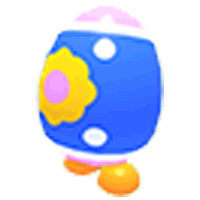 Floral Eggy - Ultra-Rare from Easter Eggy Box